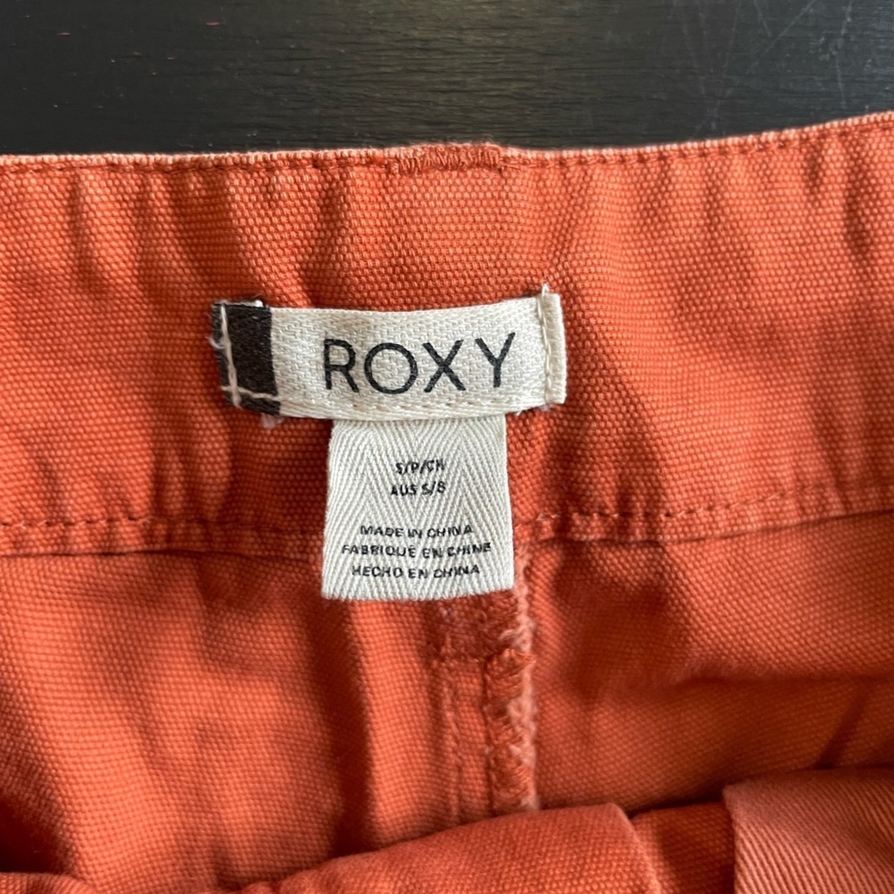 Roxy Trust and Smile Orange Shorts Women’s Size Small - Picture 6 of 9